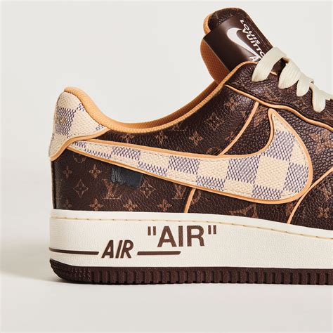 louis vuitton x nike air force 1 release|louis Vuitton X virgil abloh.